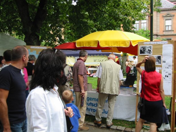 Andrang beim ADFC-Stand